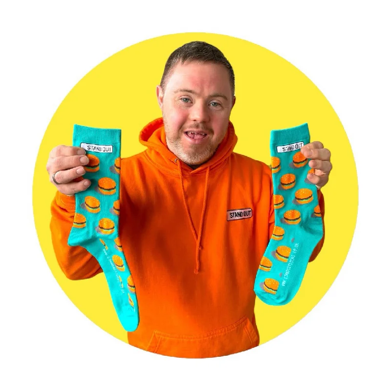 Weekend Discounts to Relish Gourmet Burger Socks
