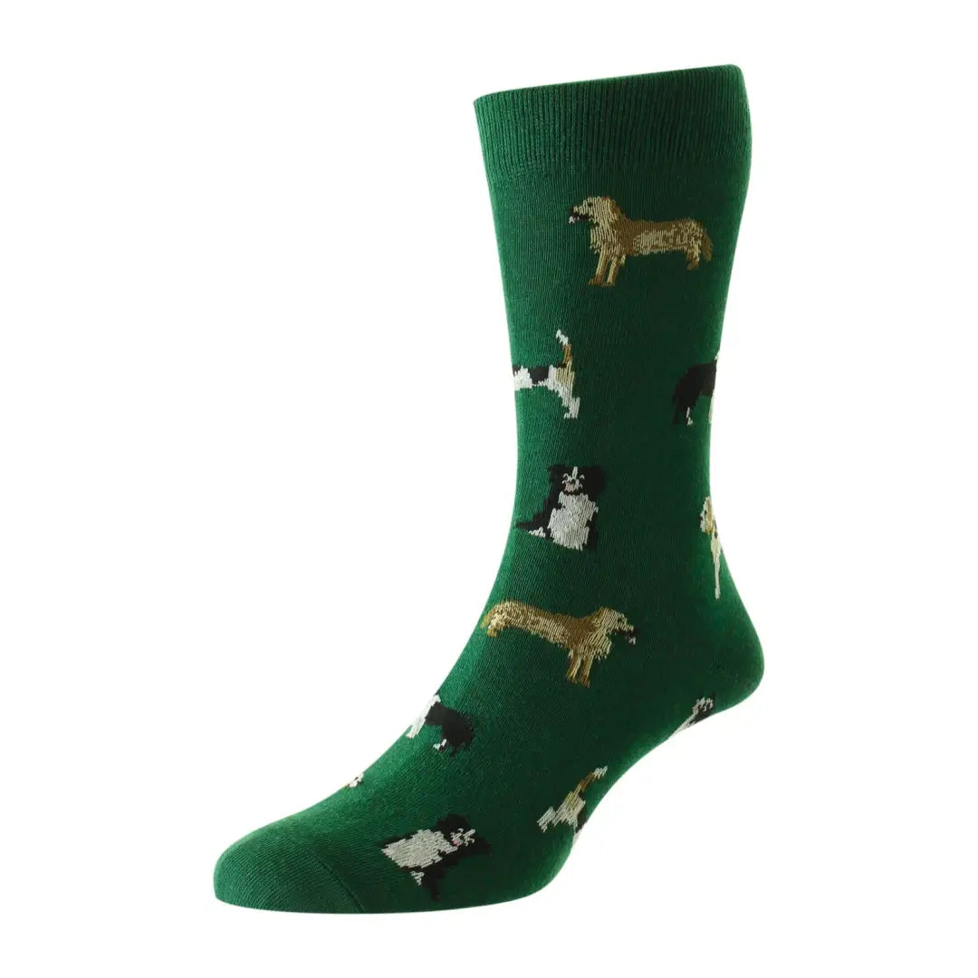 Weekend Savings Bonanza HJ Hall Dogs Motif Cotton Rich Socks