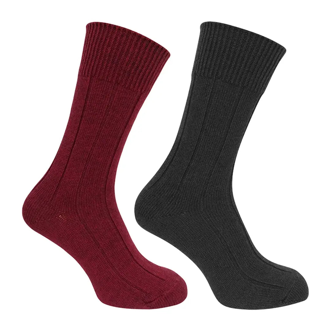 Today Only Hoggs of Fife 1906 Brogue Merino Country Socks (Twin Pack)