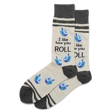 Weekend Shopping Made Better I Like How You Roll Men's Crew Socks