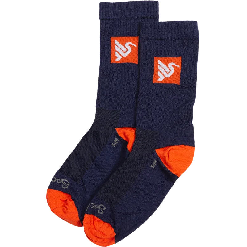 Weekend Deals to Make You Happy Shield Logo Sock
