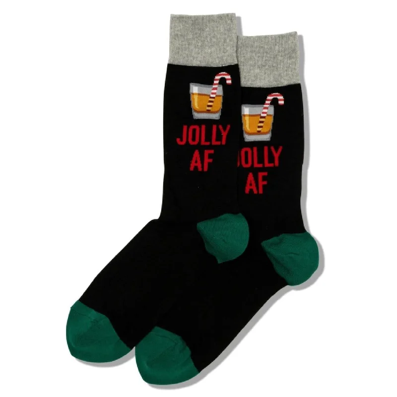 Extra Discount Jolly AF Men's Crew Socks