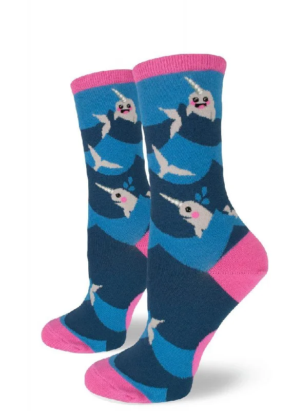 Super Discount Li'l Narwhal | Women's Crew