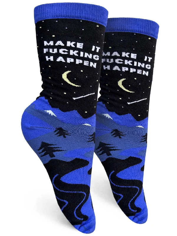 Online Exclusive Make It Fucking Happen | Women's Crew