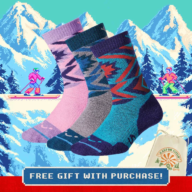 Weekend Shopping Extravaganza Medium Hiker - Crew Retro Pullover Bundle