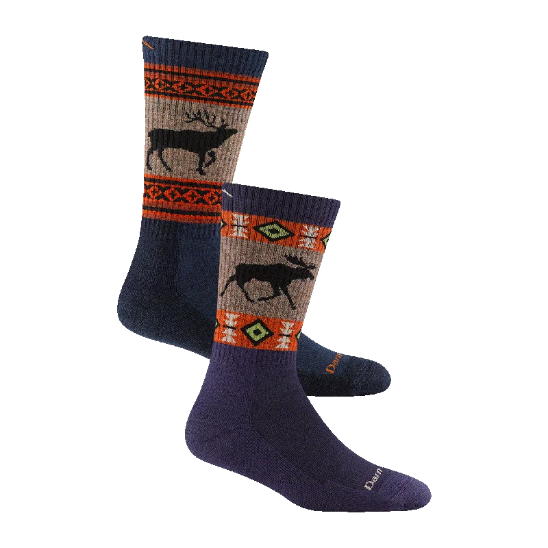 Early Bird Men's and Women's Hiker Boot Sock 2-Pack Hiking Socks