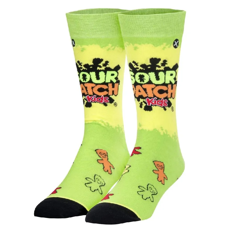 While Supplies Last "Sour Patch Kids" Cotton Crew Socks by ODD Sox