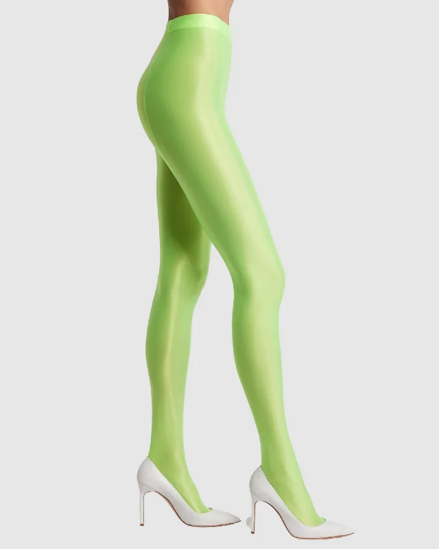 Deep Savings Mercury Tights - Lime