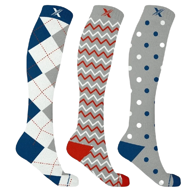 Weekend Bargains to Cherish Office Hero Compression Socks (3-Pairs)
