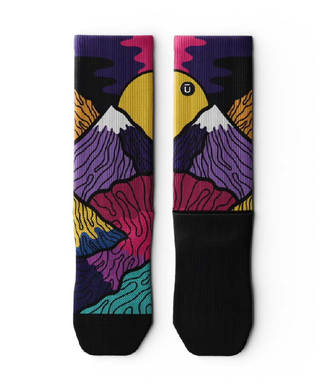 Weekend Savings Sensation Mountain View Crew Socks