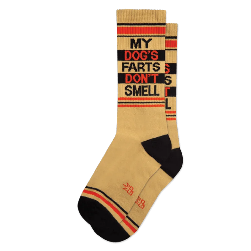 Weekend Deals to Make You Happy My Dog's Farts Don't Smell Unisex Crew Sock