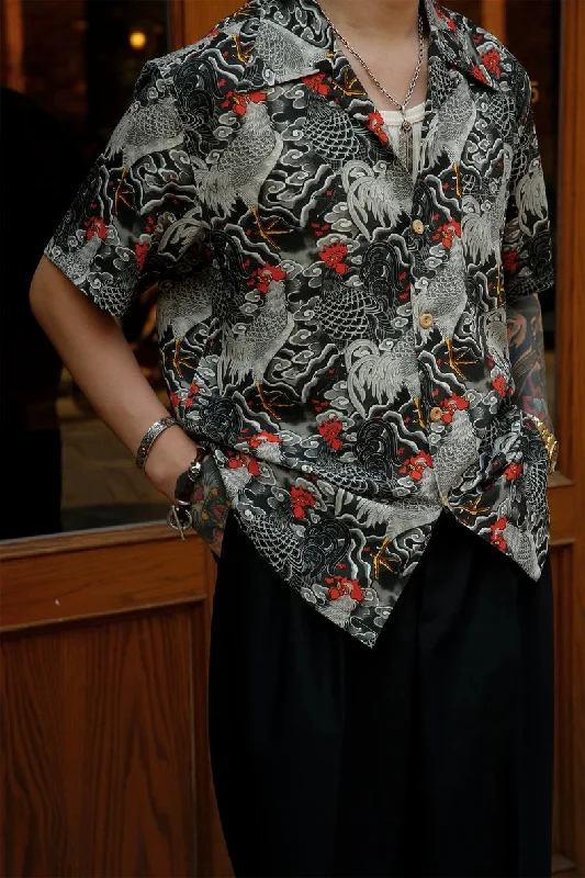 Shop and Save Ondori  - Ukiyo-e Hawaiian Shirt