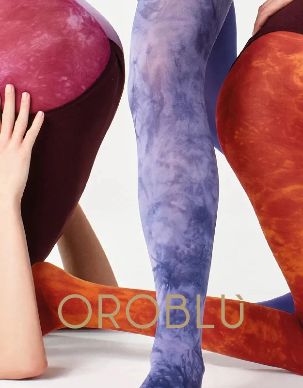New Arrival Oroblu Clearance All Color Tie & Dye Tights