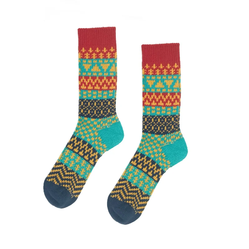 Weekend Shopping Made Better Phoenix Sock - Red