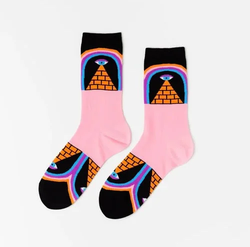 Weekend Discounts to Delight Pyramid Crew Socks