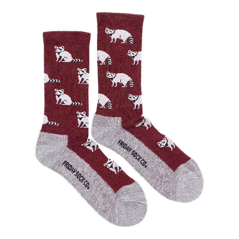 Deal Alert Raccoon Merino Wool Socks M