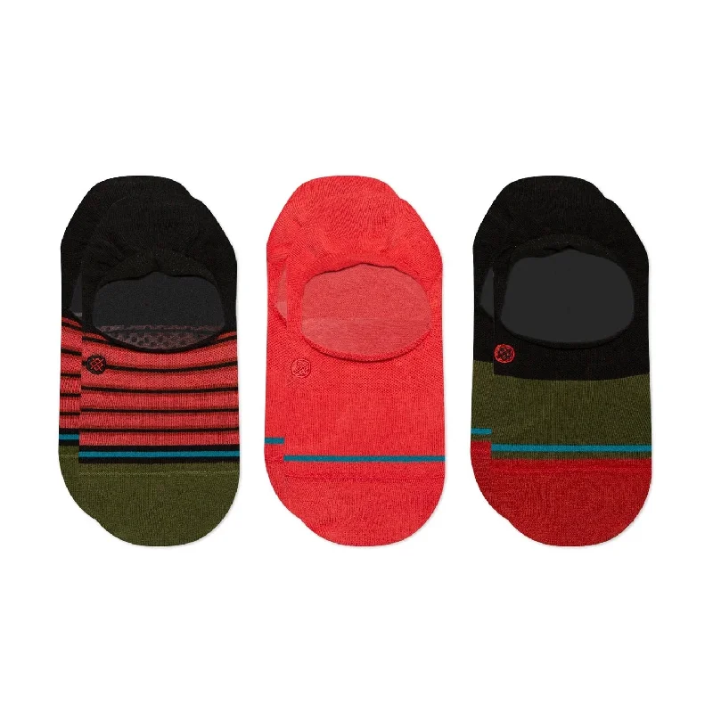 Instant Savings Red Fade Sock 3 Pack - Red Fade