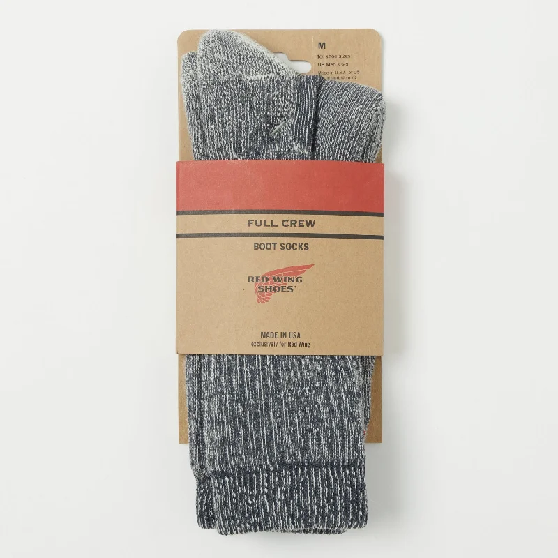 Weekend Deal Red Wing Merino Wool Socks - Charcoal