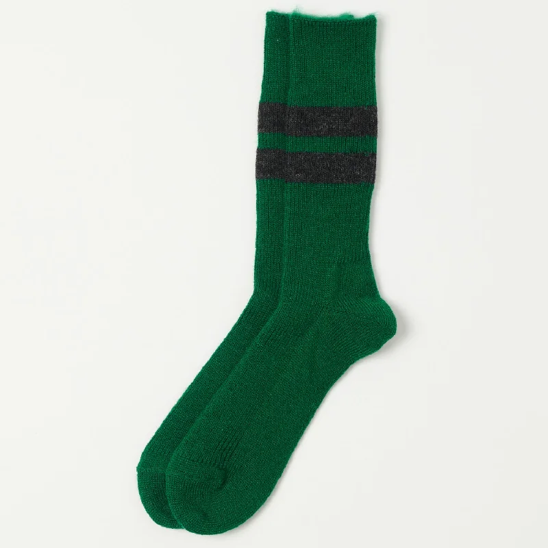 Weekend Bargains to Sizzle RoToTo Brushed Mohair Sock - Green