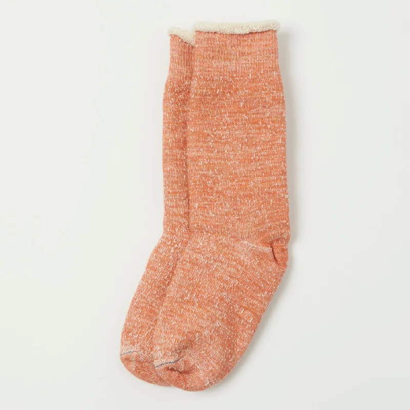 Best Seller RoToTo Double Face Crew Sock - Orange