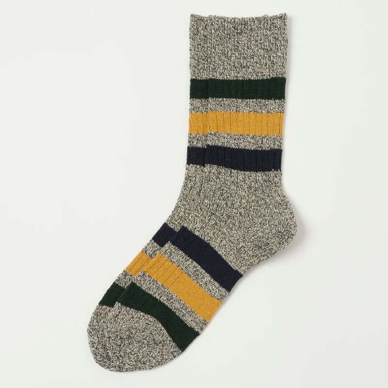 Huge Savings RoToTo Park Stripe Sock - Dark Grey