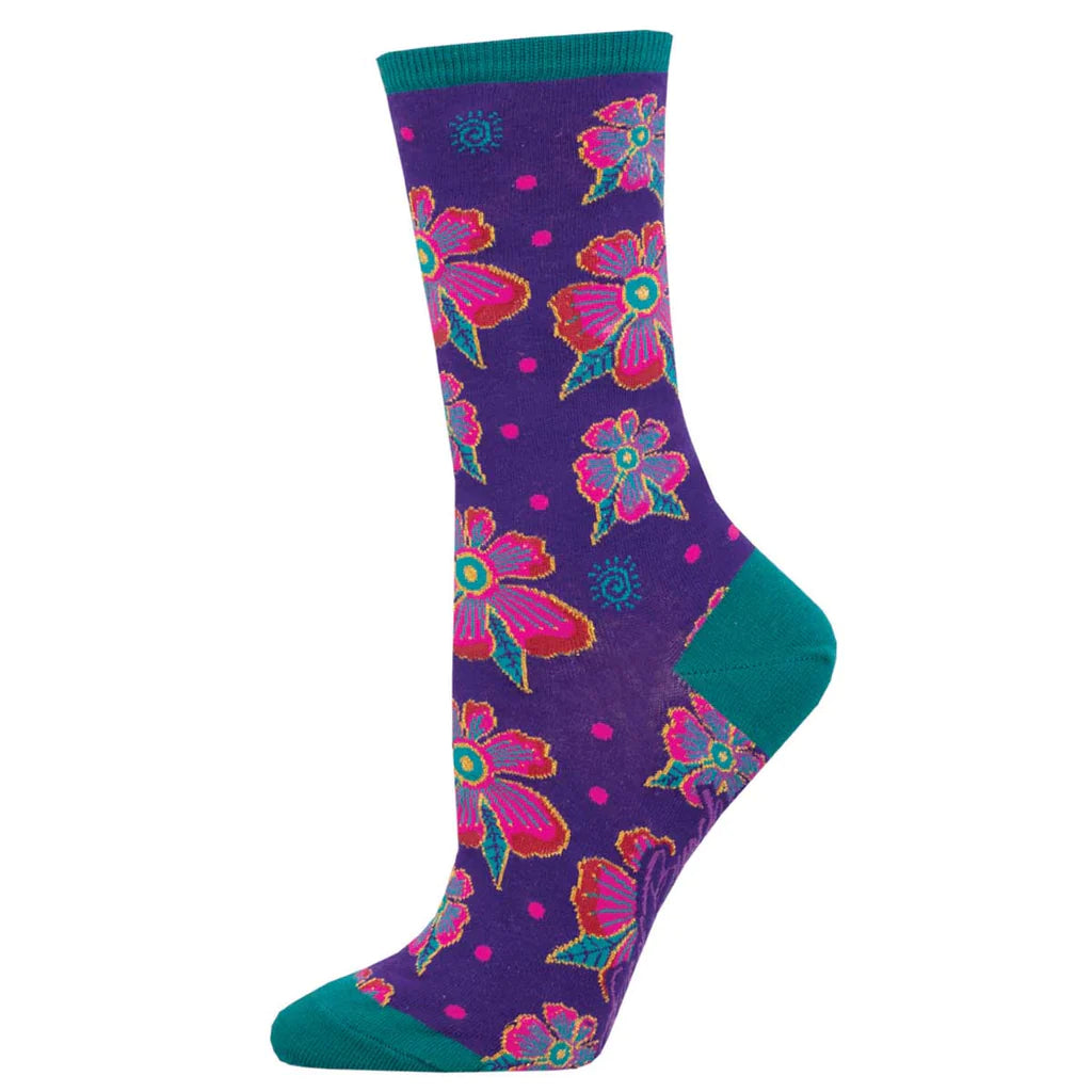 Extra Savings Santa Fe Floral | Laurel Burch | Women's Crew