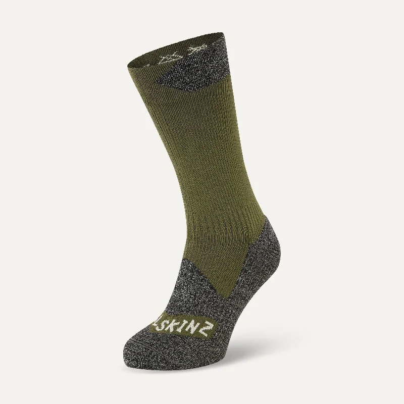 Weekend Offers That Thrill Sealskinz Raynham Waterproof All Weather Mid Length Sock Olive Weekend Offers That Thrill Sealskinz Raynham Waterproof All Weather Mid Length Sock Olive