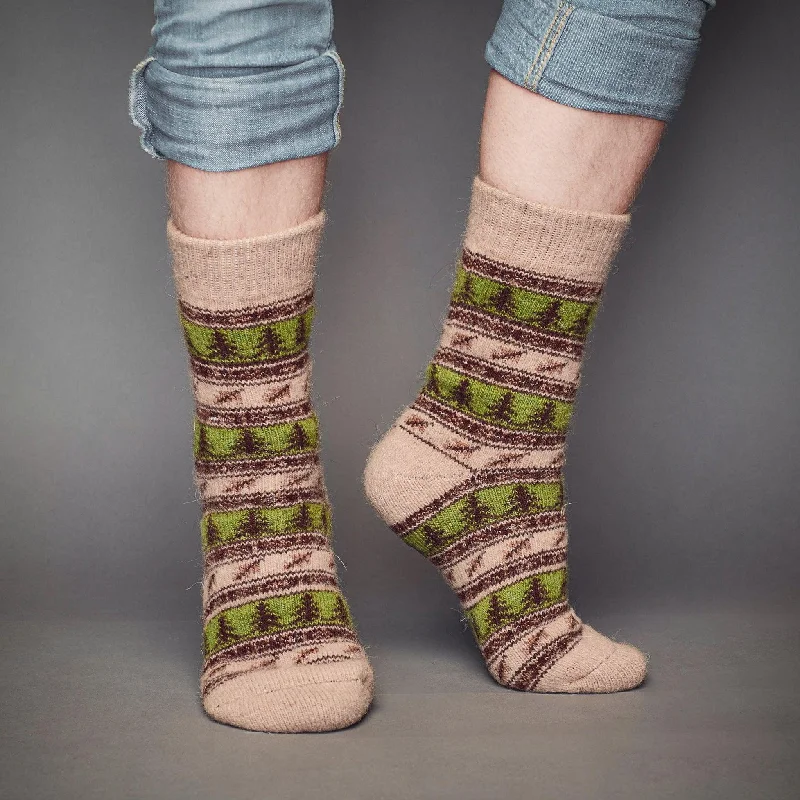 Best Seller Nordic Forest | Heavy Sheep Wool | Men's Crew