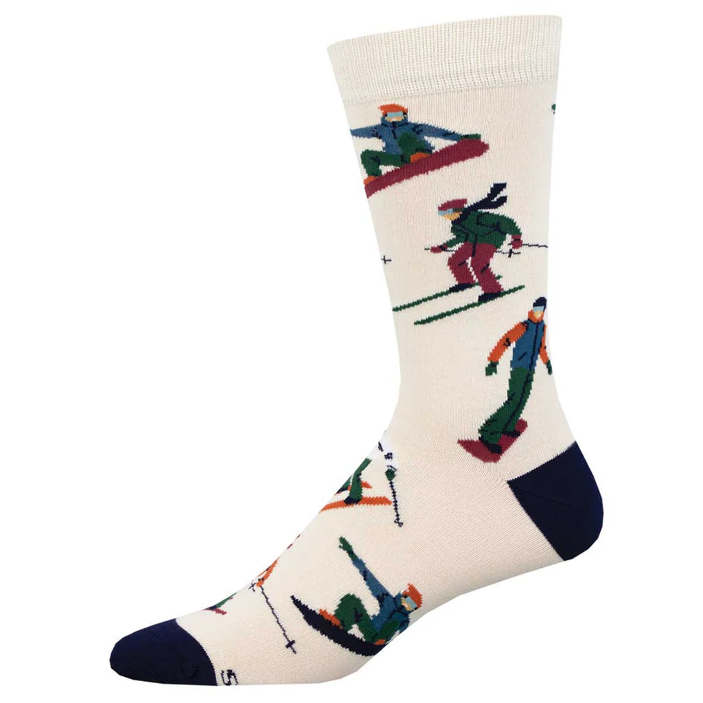 Pay Less Snow Day | Men's Bamboo Crew