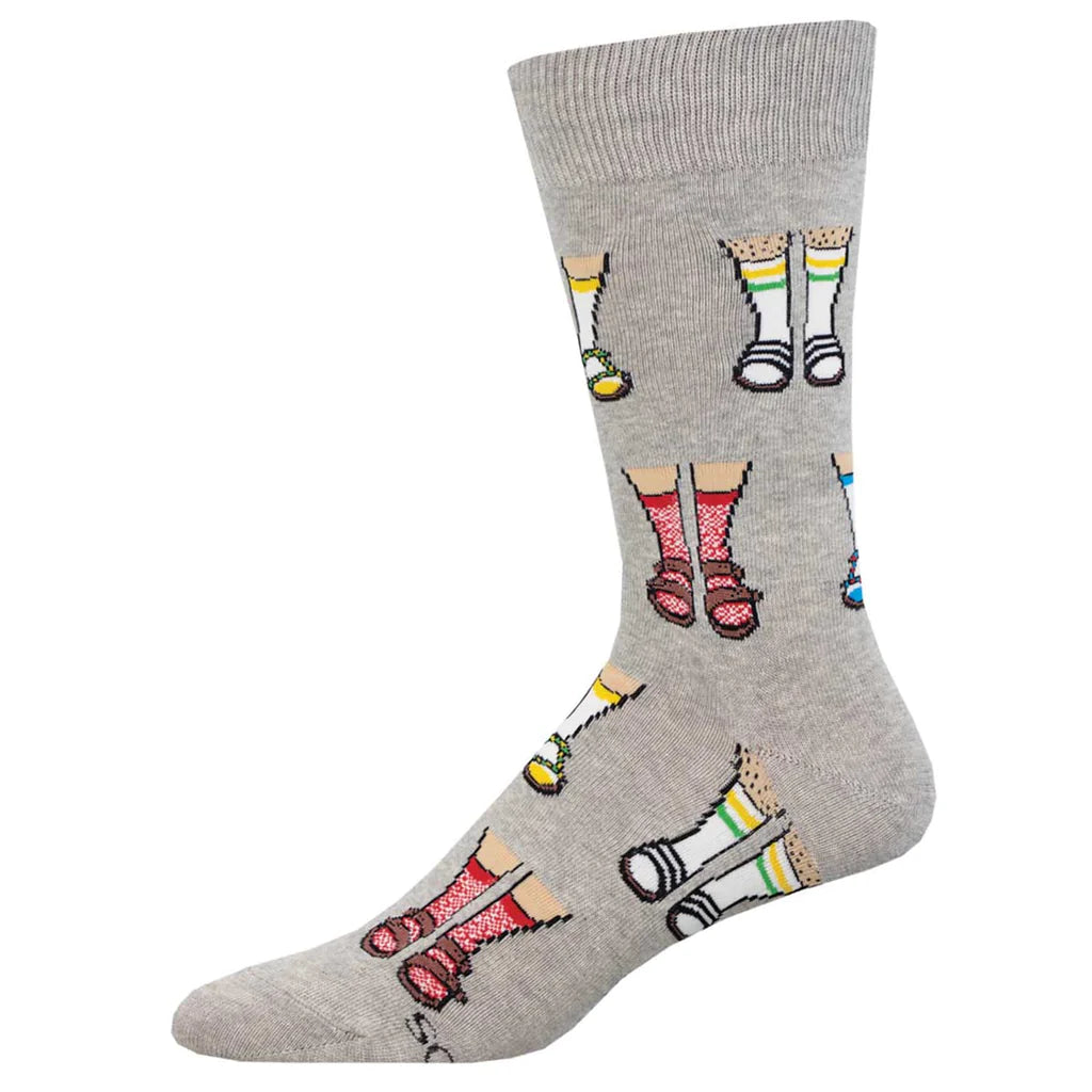 Act Now Socks and Sandals | Men's Crew