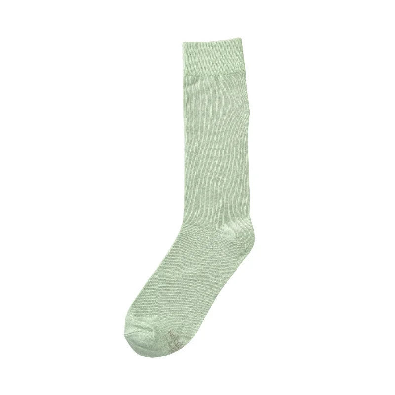 Deal Alert Solid Dusty Sage Socks