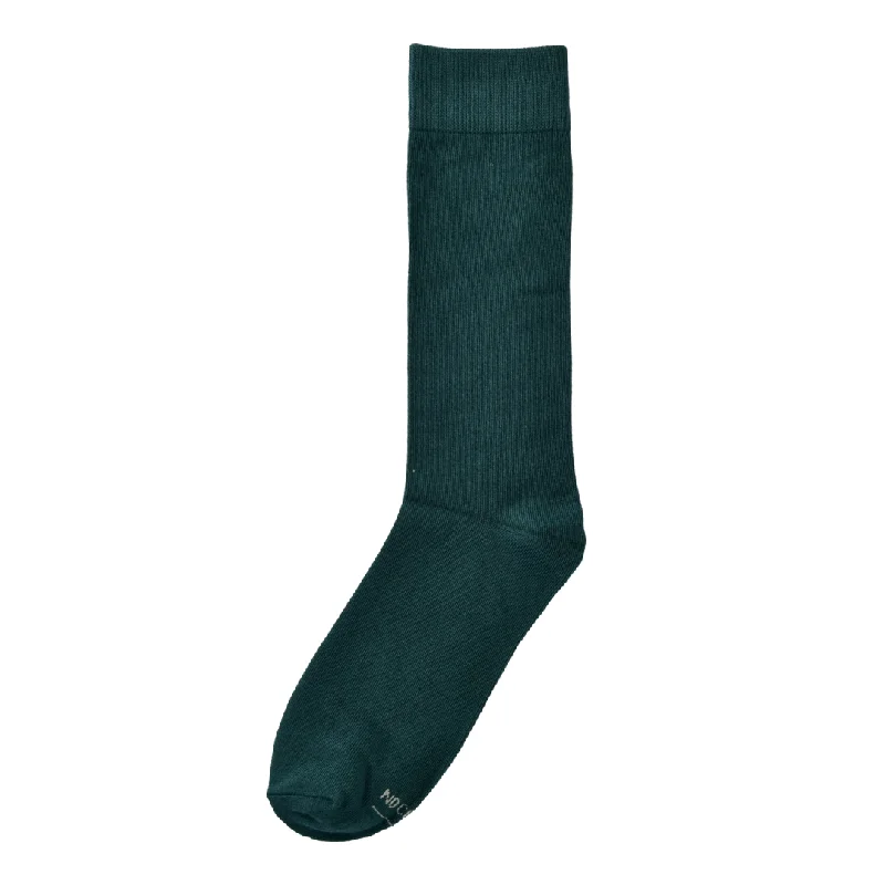 Unmissable Offer Solid Emerald Green Socks