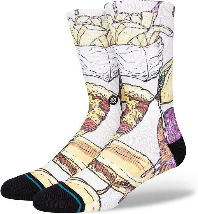 Overstock Sale Stance Neen Cheat Day Vintage White MD (US Men's Shoe 6-8.5, Women's Shoe 8-10.5)