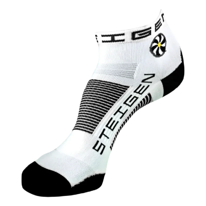 Weekend Discounts to Love Steigen - Quarter Length Running Socks - White