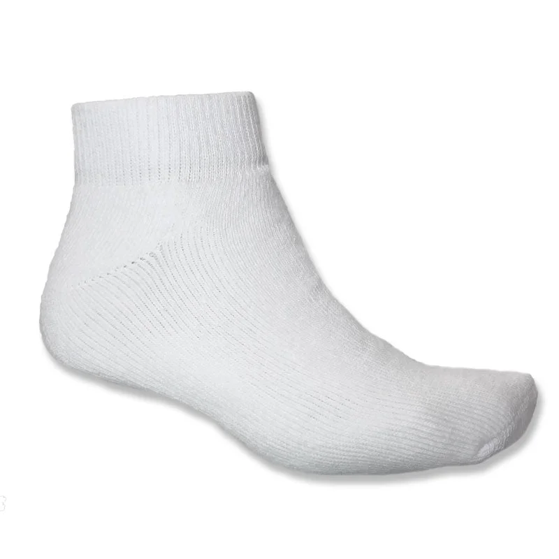 Overstock Clearance Stone Peak Youth Short Sport Socks - White 3pk