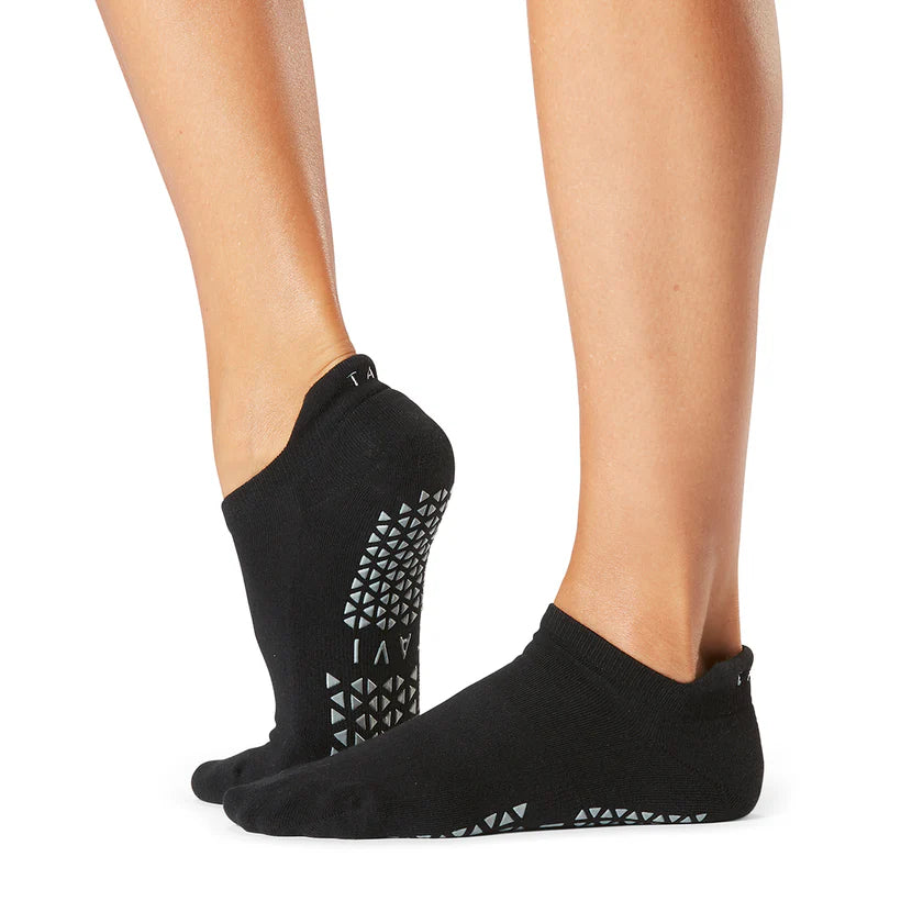 Price Slash Tavi Savvy Grip Socks - Ebony