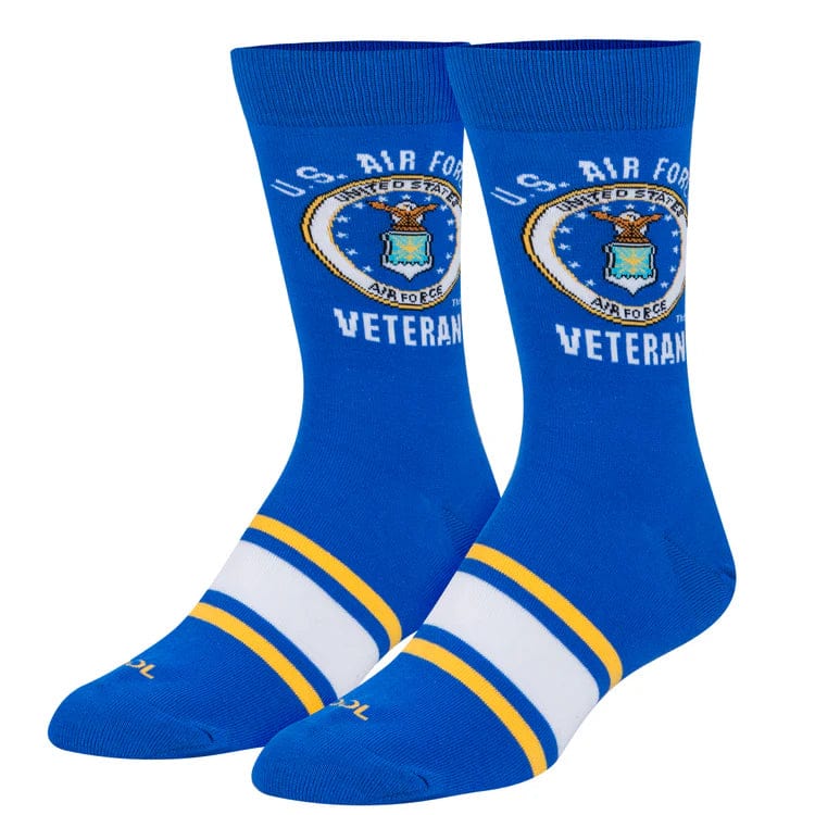 Exclusive Offer US Air Force Veteran Men's Crew Socks