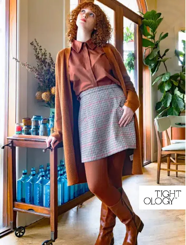 Half Price Tightology Luxe Toffee Wool Tights T06