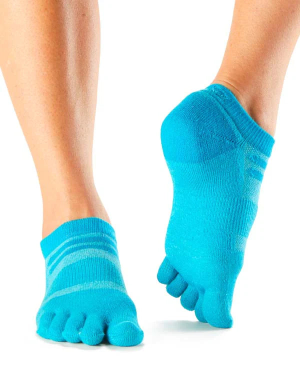 Epic Value TOESOX No Show Sports Socks - Wave