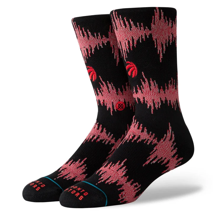 Weekend Savings Extravaganza "Toronto Raptors 99 Wave" Embroidered Combed Cotton Crew Socks Weekend Savings Extravaganza "Toronto Raptors 99 Wave" Embroidered Combed Cotton Crew Socks