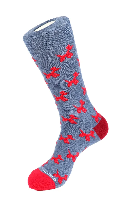 Heather Blue Red
