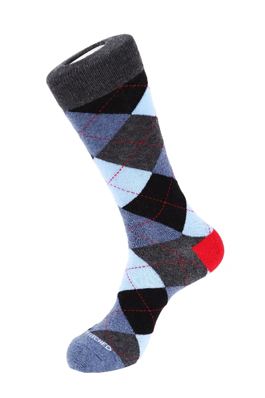 Weekend Savings Fiesta Traditional Argyle Crew Sock