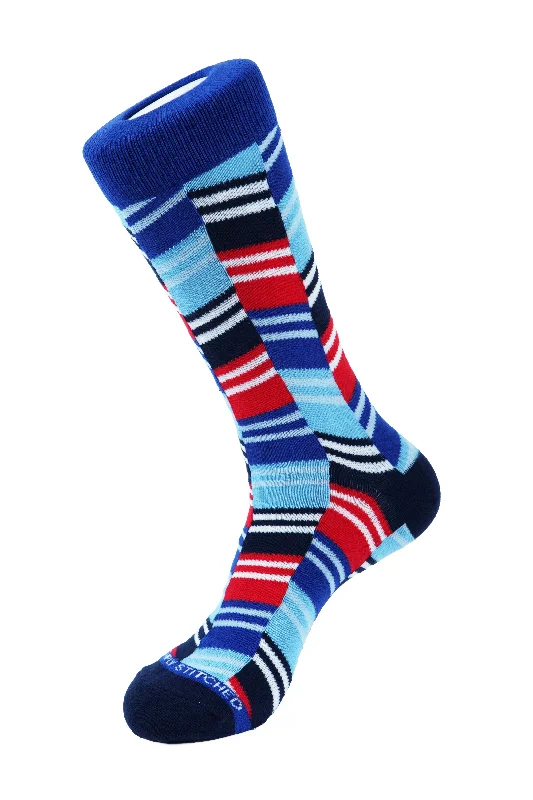 Blue Red White