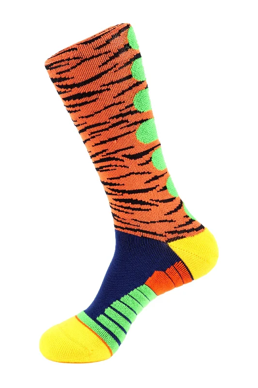 Instant Deal Tiger Stripe Athletic Socks
