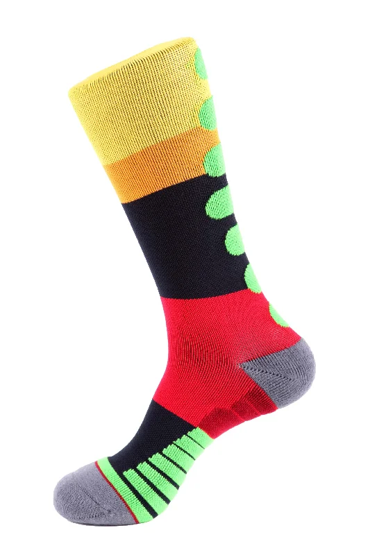 Steal Deal Mile Stripe Athletic Socks
