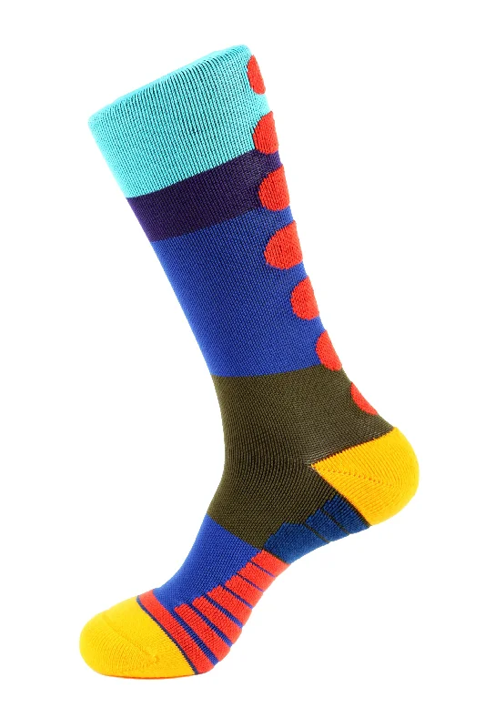 Pay Less Mile Stripe Athletic Socks