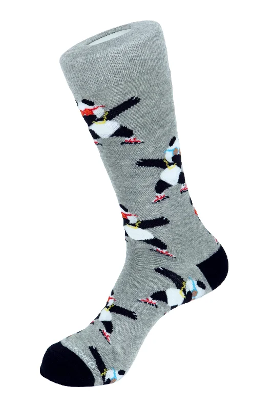 Heather Grey Black White Red Blue