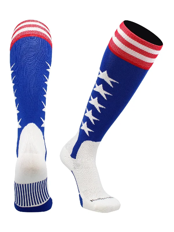 Royal/Red/White