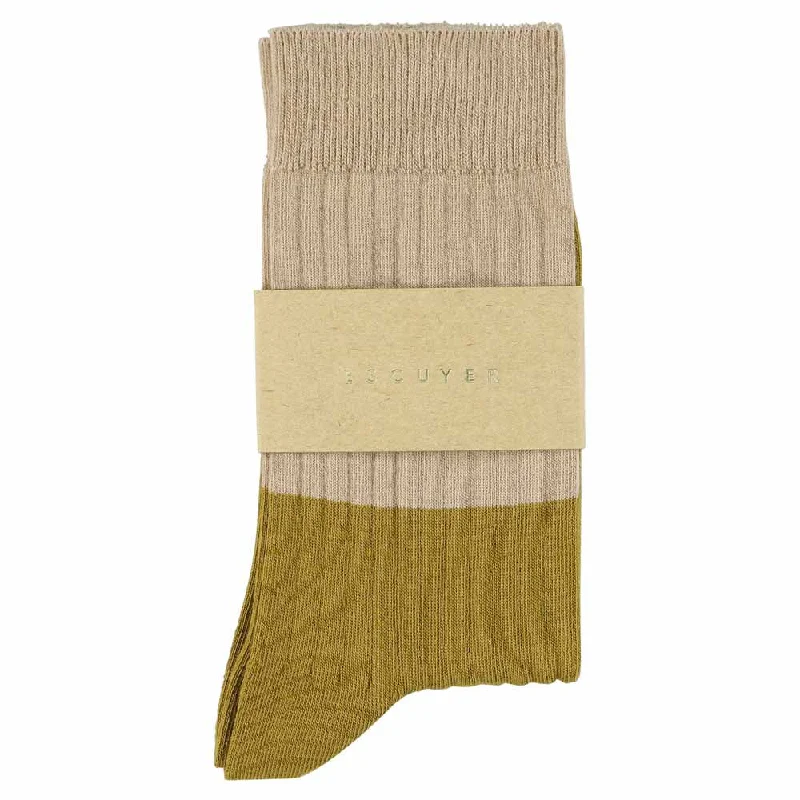 Weekend Bargains to Indulge In Women Block Socks - Pink / Gold