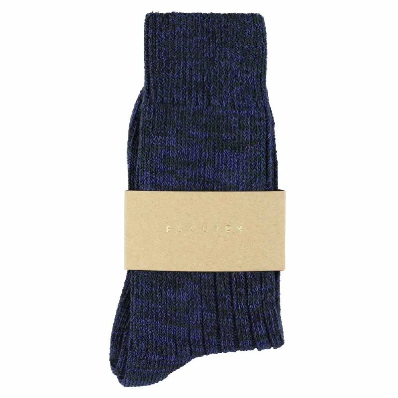 Weekend Savings Spectacular Women Melange Socks - Blue